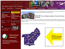 Tablet Screenshot of hilco-inc.com